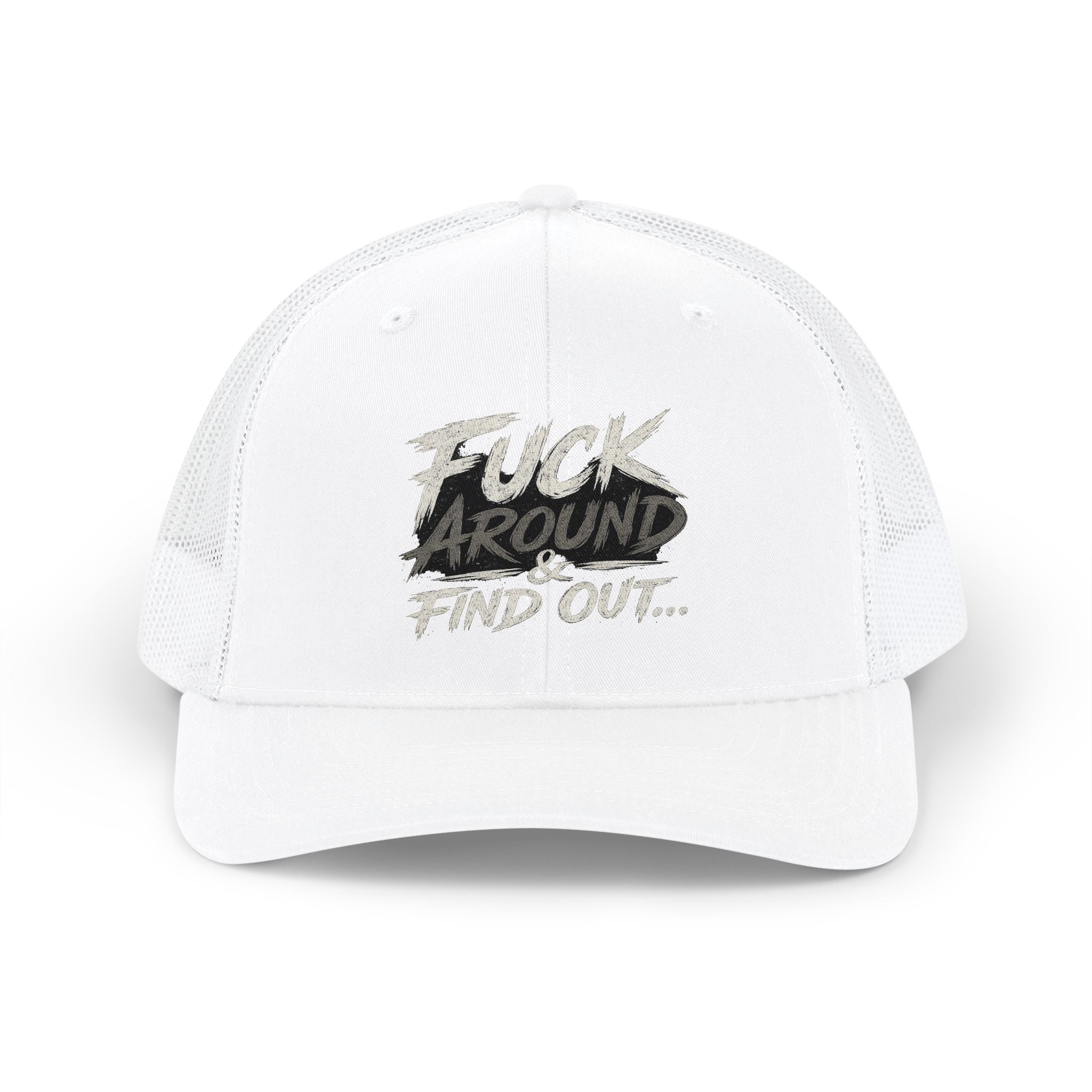 Trucker Cap — "Fuck Around Find Out" Graphic Snapback