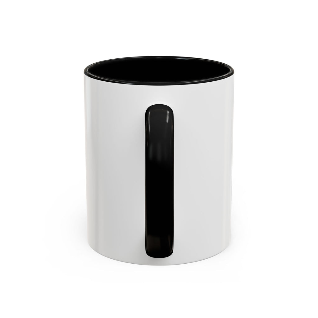 Coffee Mug — "Protected by Surveillance: Fuck Around and Find Out" Black Accent