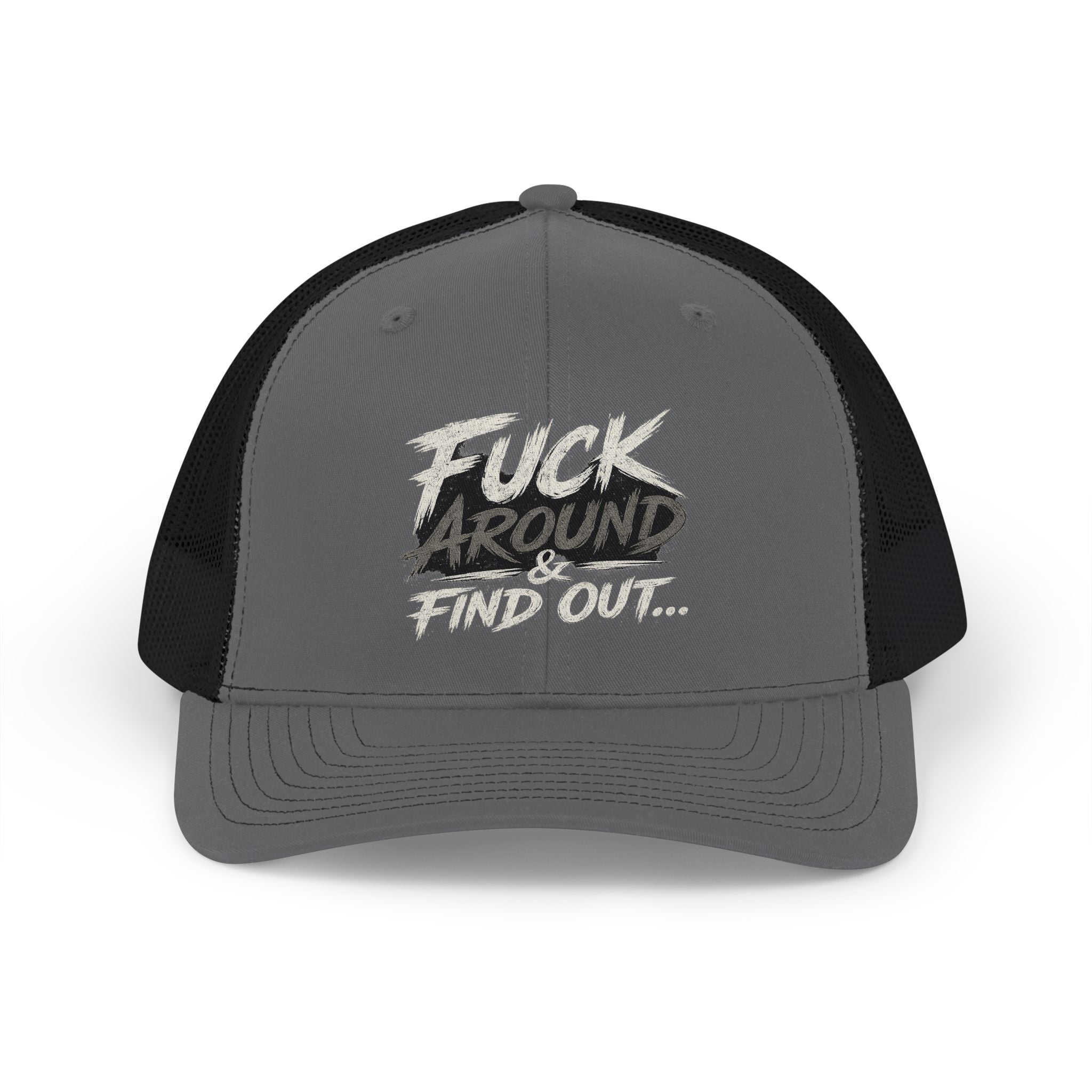 Trucker Cap — "Fuck Around Find Out" Graphic Snapback