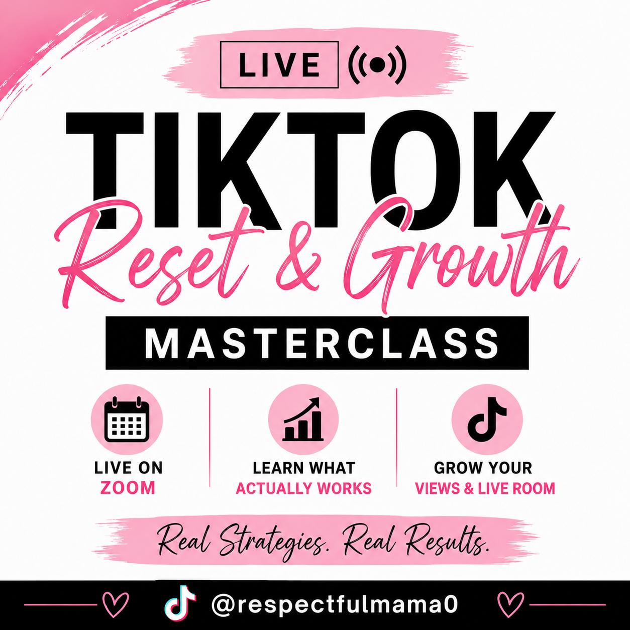 LIVE TikTok Reset & Growth Masterclass